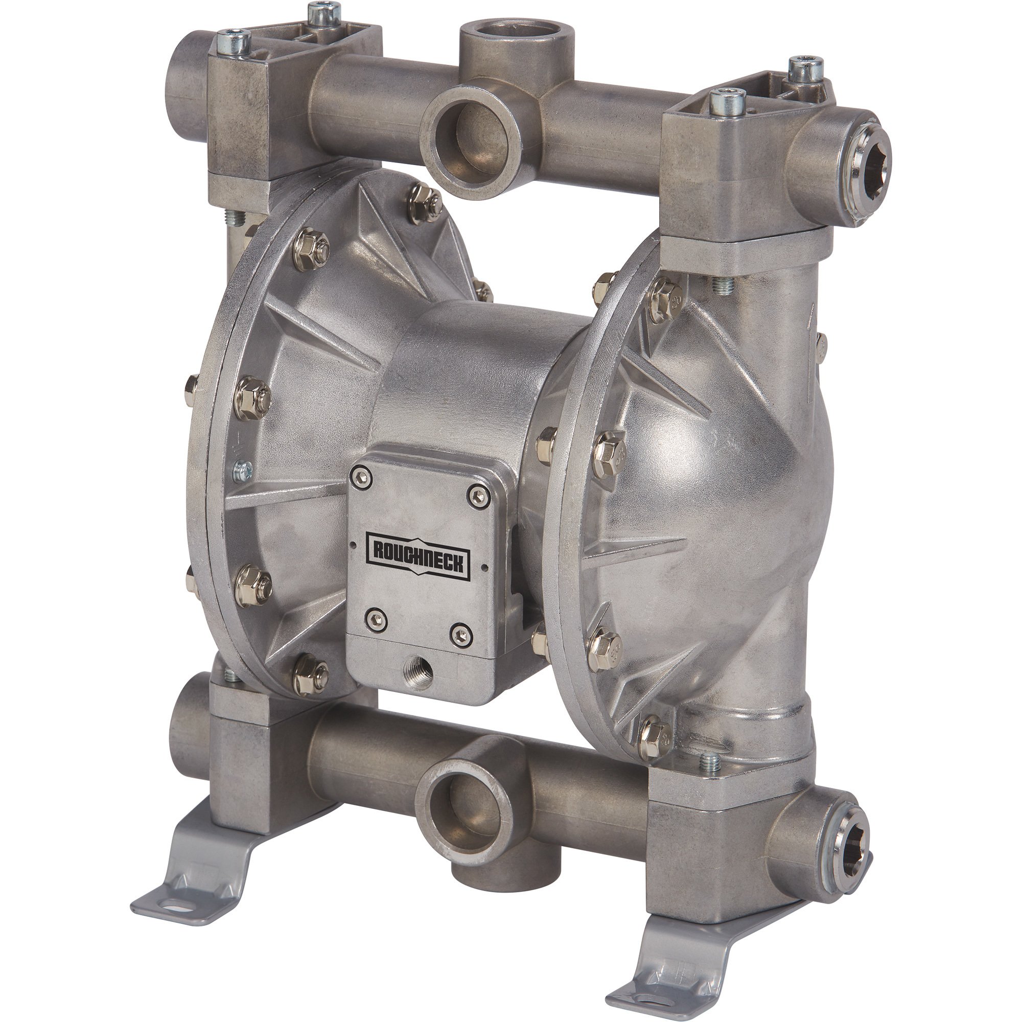 Roughneck AirOperated Double Diaphragm Pump — 24 GPM, 1in. Inlet and